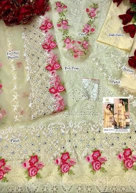 AL AMRA ZF ANAYA LAWN-12 CHIKKANKARI COLLECTTION SALWAR KAMEEZ WHOLESALE