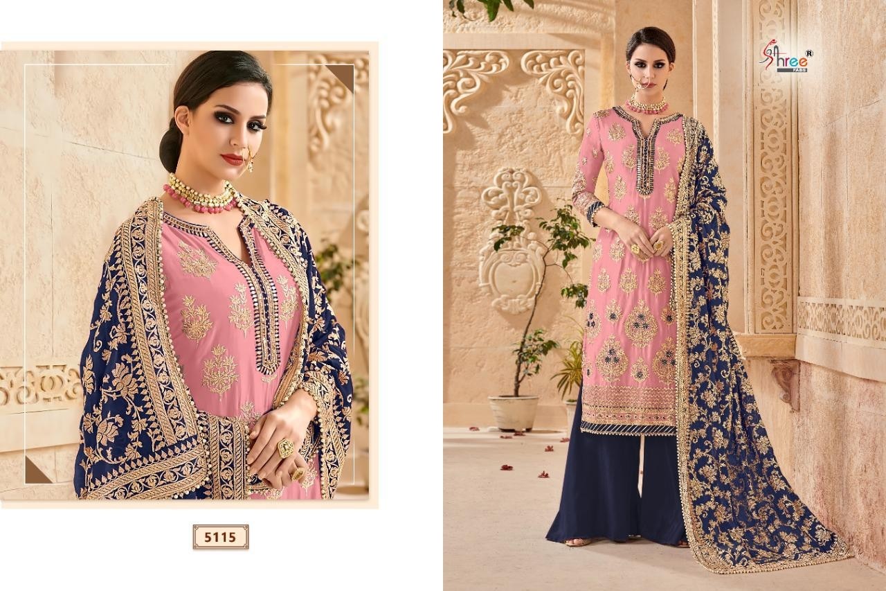 SHREE FABS MUTIYAAR GOLD 5115 MANUFACTURE IN SURAT PAKISTANI SUITS