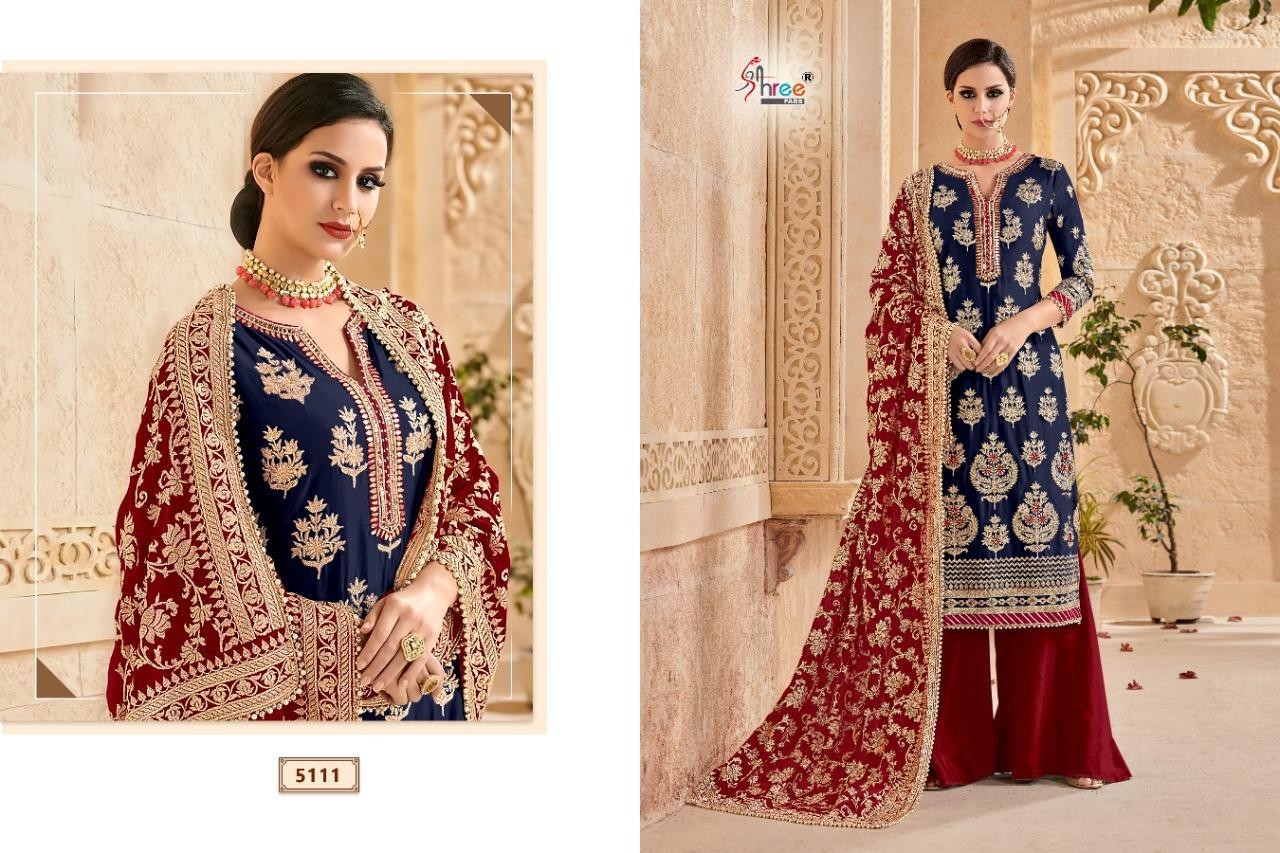 SHREE FABS MUTIYAAR GOLD 5111 MANUFACTURE IN SURAT PAKISTANI SUITS
