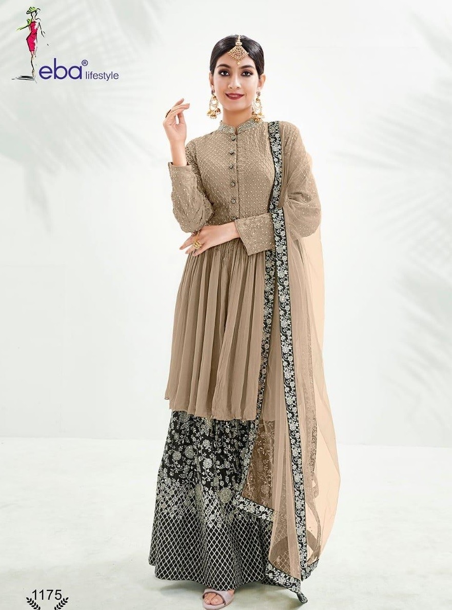 EBA LIFESTYLE CLASSIC HIT DESIGN 1175 PAKISTANI SUIT SINGAL PIECE COLLECTION