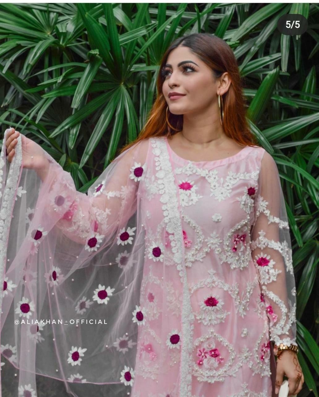 ZIAAZ DESIGNS NOOR COLOURS WHITE LATTEST PAKISTANI SUITS 