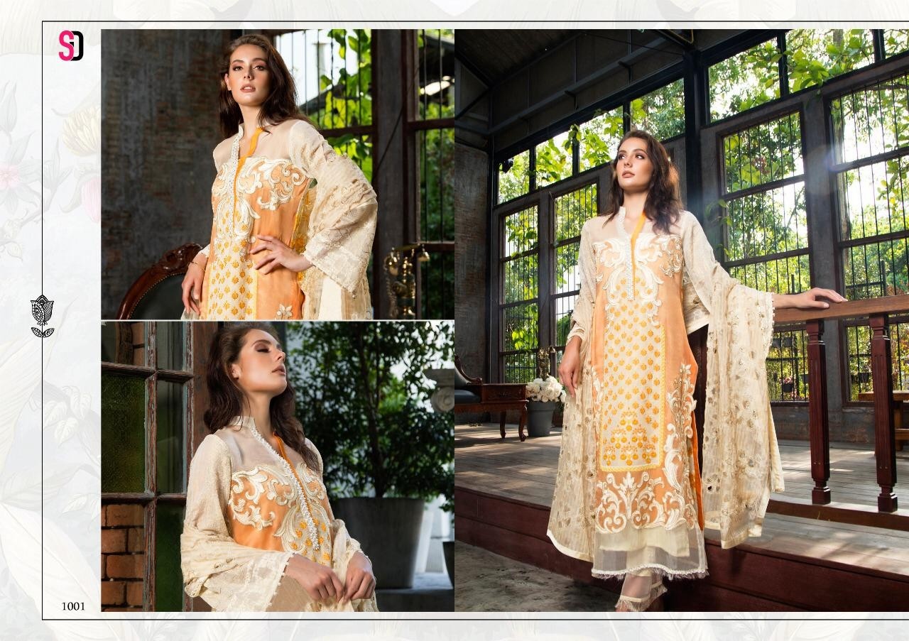 SHRADDHA DESIGNER 1001 100% ORIGINAL PRODUCT PAKISTANI SUITS