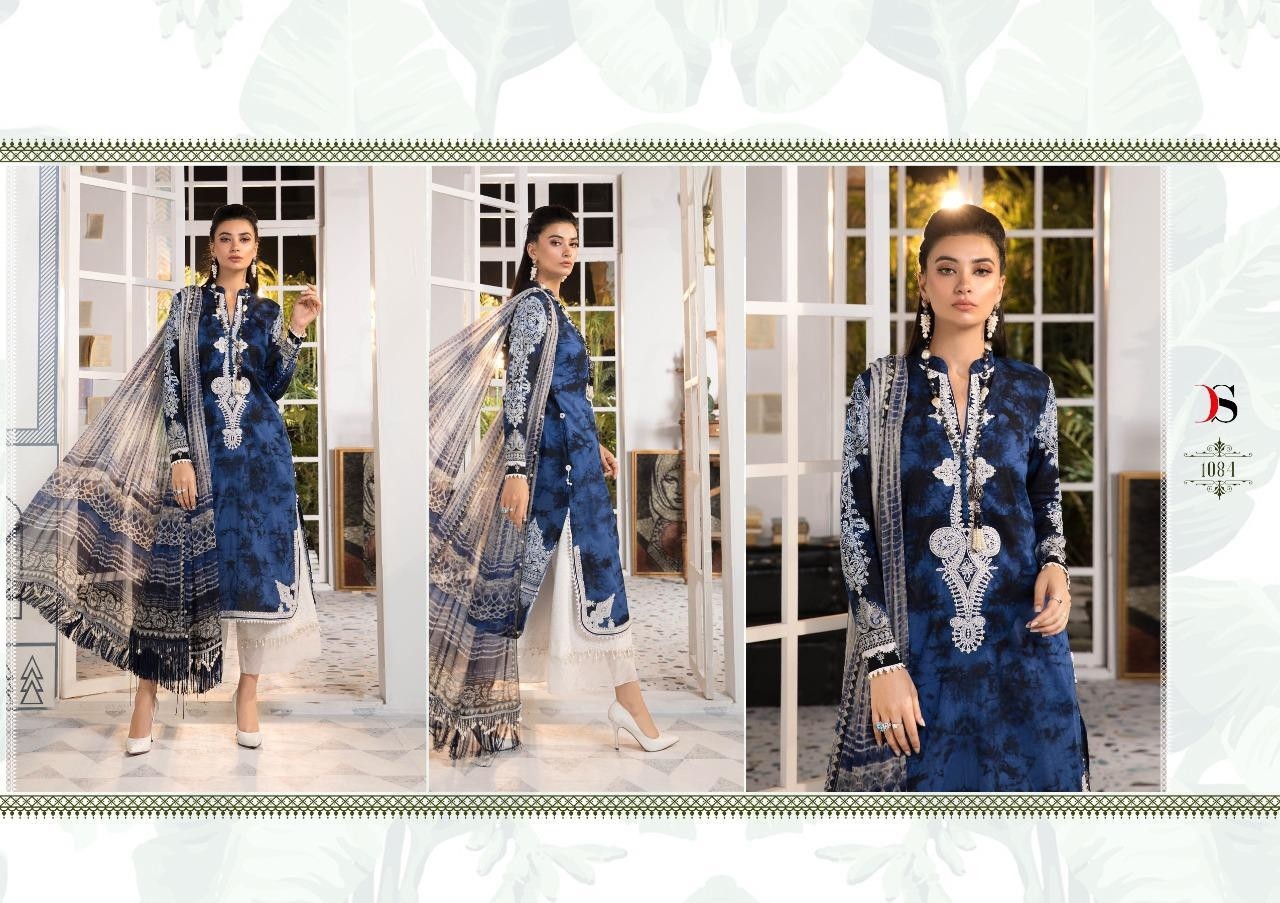 DEEPSY SUITS MARIYA B M-PRINT 1084 PAKISTANI SUITS BEST PRICE DEALER