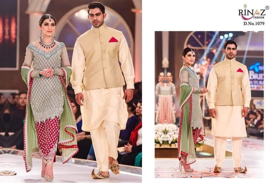 RINAZ FASHION PREMIUM RIGINA EMBROIDERED COLLECTION 1079 WHOLESALER