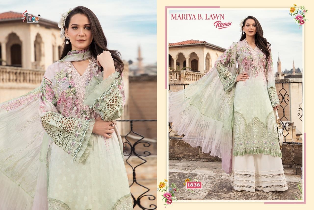MARIYA B LAWN COLLECTION-2021 1838 HIT DESIGN PAKISTANI SUITS