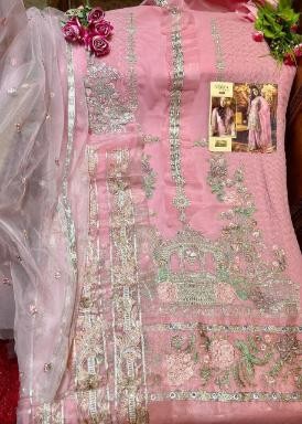 COSMOS AAYRA VOL 9 PINK 1253 PAKISTANI SUITS AVAILABLE