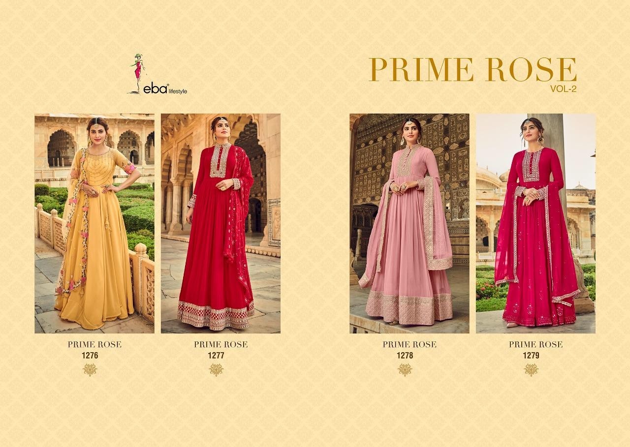 EBA LIFESTYLE PRIME ROSE VOL-2 1278 WHOLESALER PAKISTANI SALWAR KAMEZ