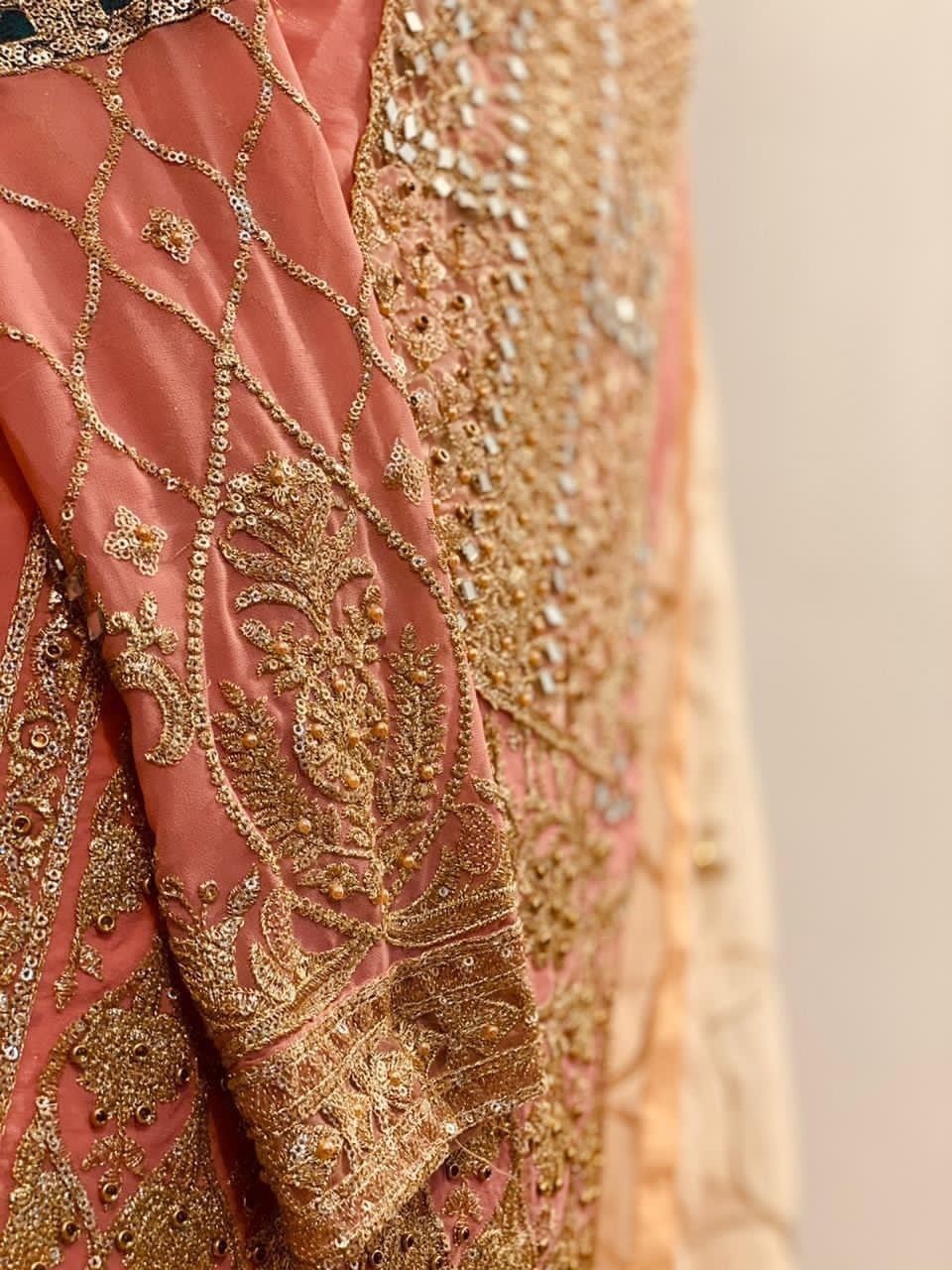 FEPIC ROSEMEEN C-1047 ORGANZA EMBROIDERED PAKISTANI SALWAR KAMEZ
