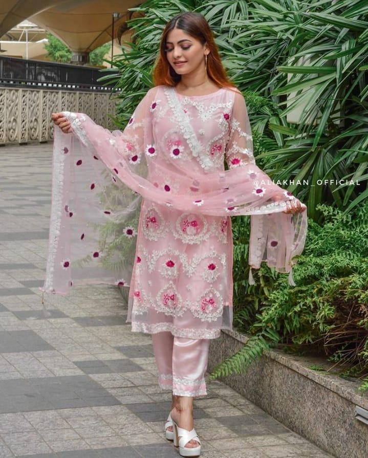 ASIM JOFA 56028-B HEAVY NET EMBROIDEREY