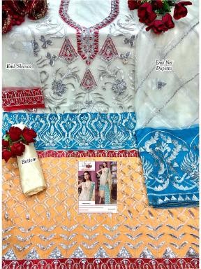 ELAF MIZAJ 127 HEAVY SEQUENCE EMBROIDERY DEALER