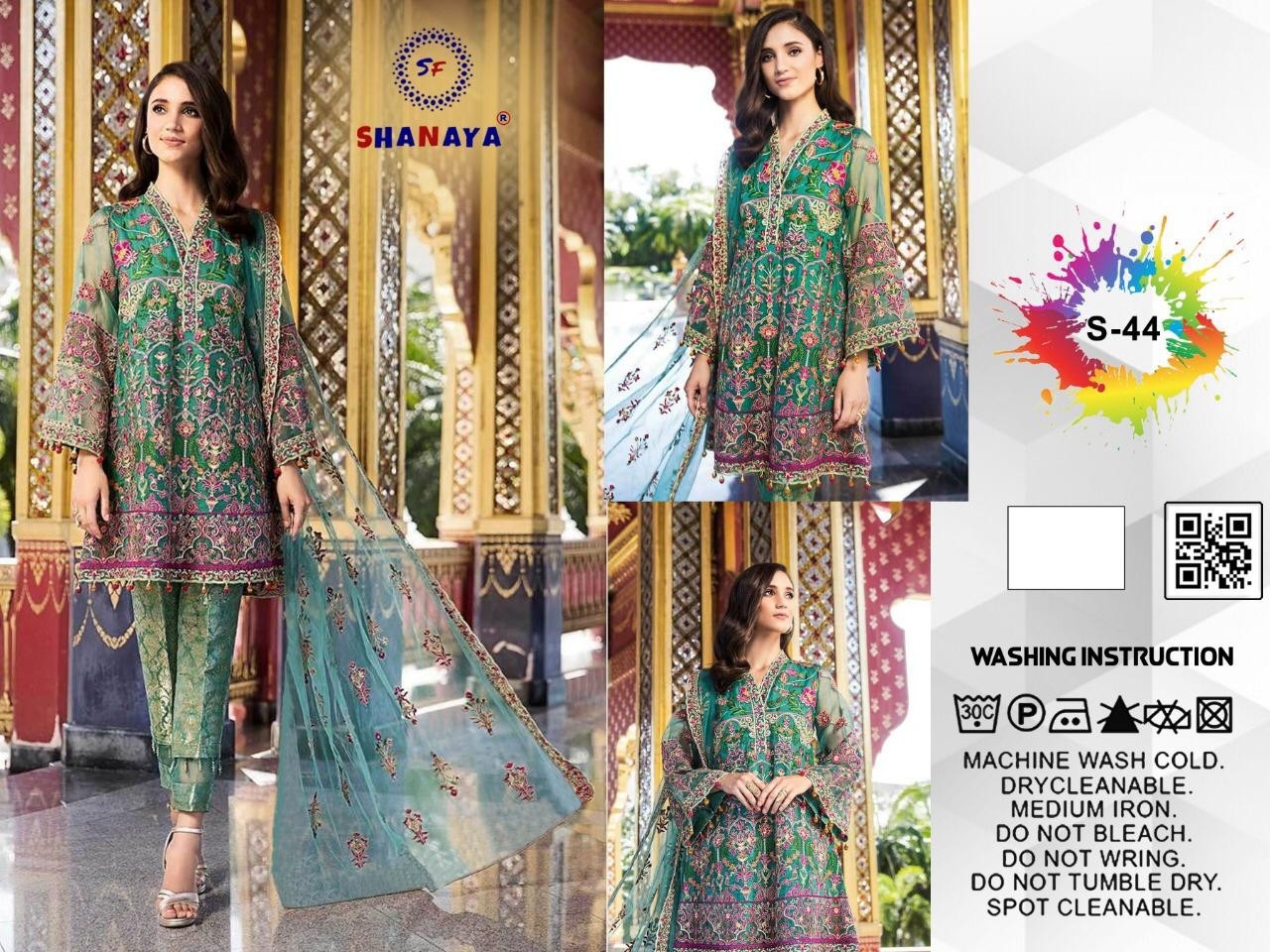 SHANAYA ROSE S-44 HEAVY JACQUARD WHOLESALE
