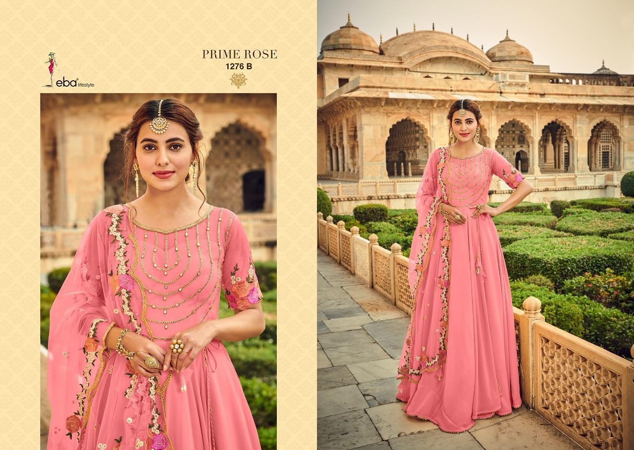 EBA LIFESTYLE PRIME ROSE VOL-2 1276-B WHOLESALER PAKISTANI SALWAR KAMEZ
