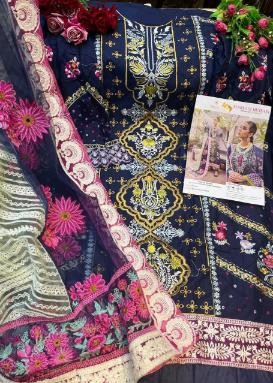DEEPSY SUITS MARYAM HUSSAIN EMBROIDERED COLLECTION 1124 PAKISTANI SUITS SUPPLIER SINGALE