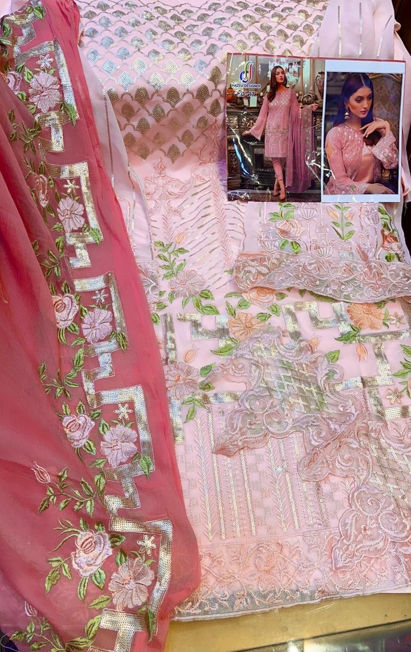 HAZRA DESIGNER HD 17 A SALWAR KAMEZ BEST DEALER SURAT