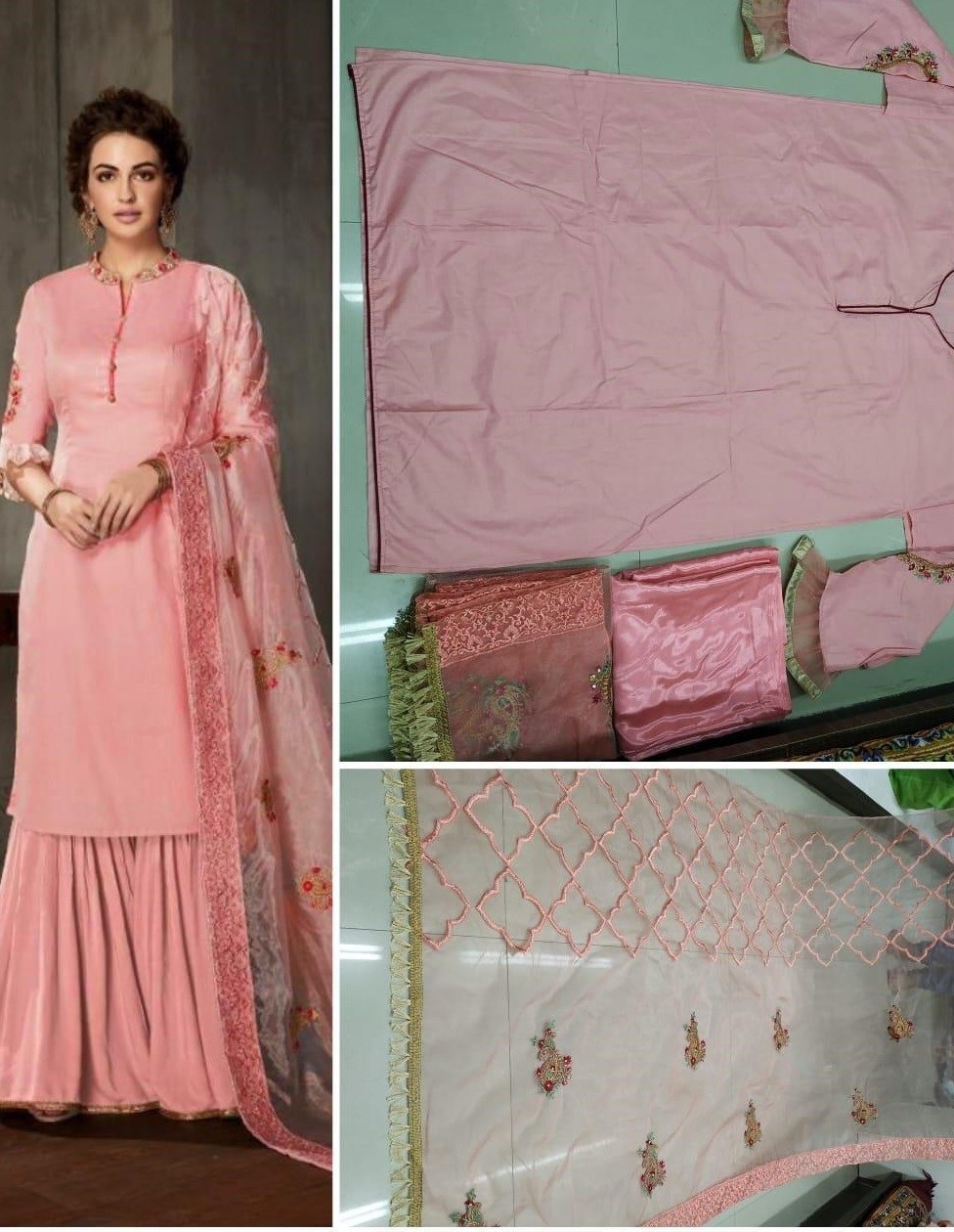 EBA LIFESTYLE 1041 EMBROIDERY WORK PAKISTANI SUITS WHOLESALE