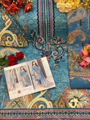 SHREE FABS CHEVRON LUXURY LAWN COLLECTION VOL-3 1881 TO 1888 PRINTED SUITS SURAT