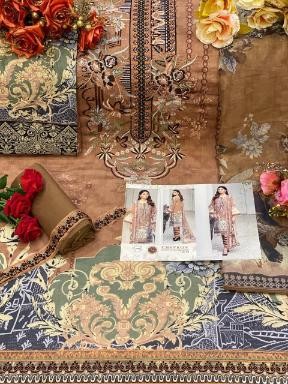SHREE FABS CHEVRON LUXURY LAWN COLLECTION VOL-3 1881 TO 1888 PRINTED SUITS SURAT