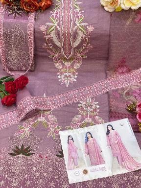 SHREE FABS CHEVRON LUXURY LAWN COLLECTION VOL-3 1881 TO 1888 PRINTED SUITS SURAT