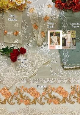 SHREE FABS SOBIA NAZIR LAWN COLLECTION VOL-4 1802 TABBY SILK DIGITAL DEALER