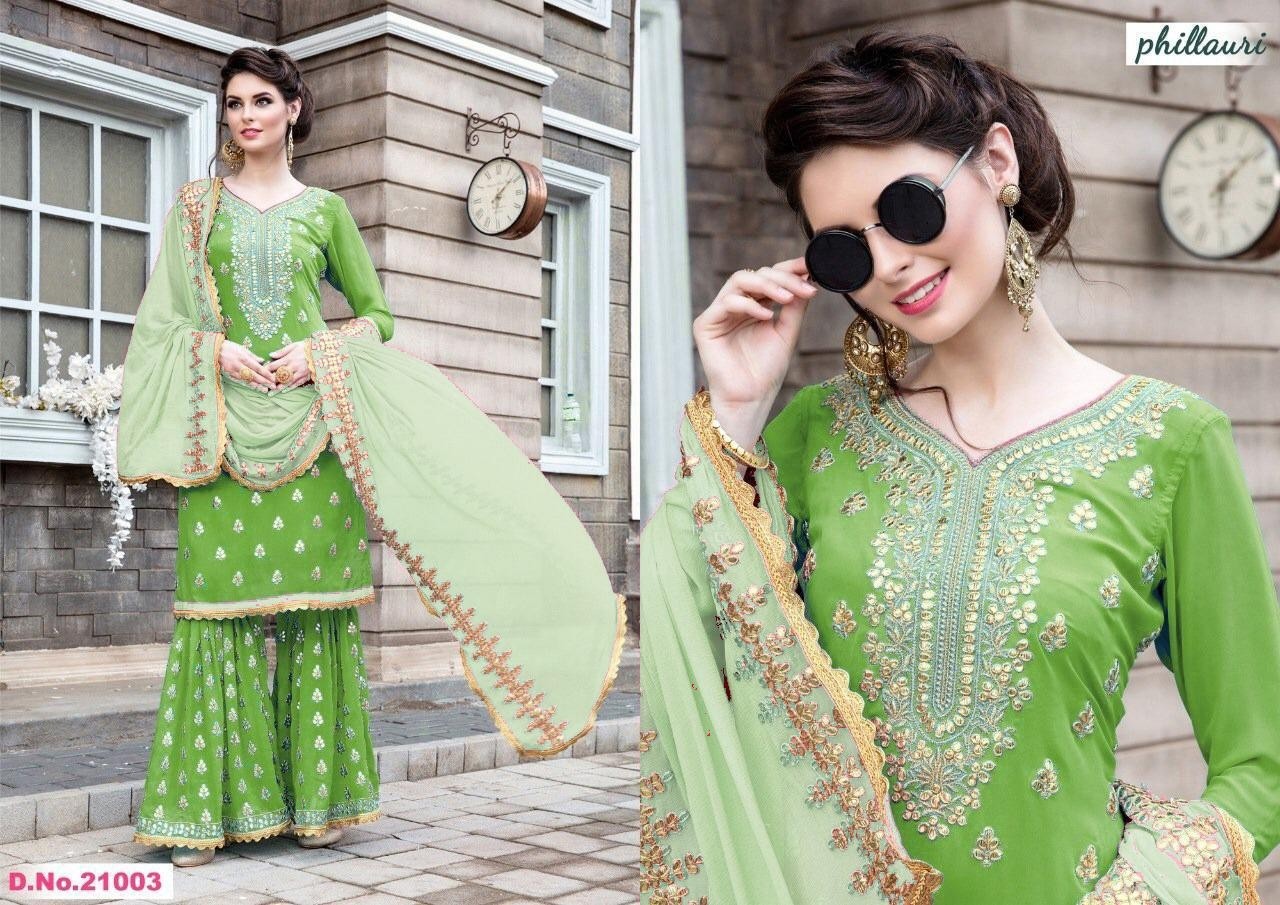 HOOR TEX PHILLAURI COLOUR ADDITIONAL VOL-2 21003 FULL STITCHED SUITS