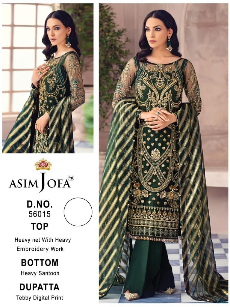 ASIM JOFA JF-56015 SALWAR KAMEZ IN SURAT