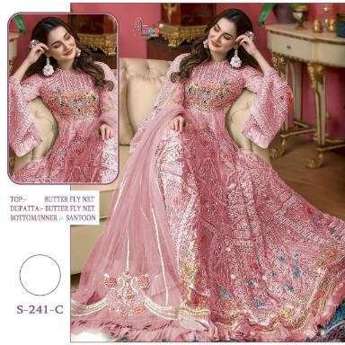 SHREE FABS S-241-C PAKISTANI SUITS DEALER