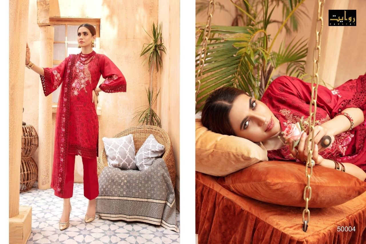 RAWAYAT AFROZEH VOL-3 50004 LATEST COLLECTION SALWAR KAMEZ SUPPLIER