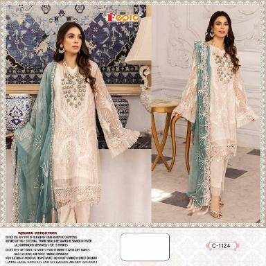 FEPIC ROSEMEEN C-1124 WHOLESALE PAKISTANI SUITS