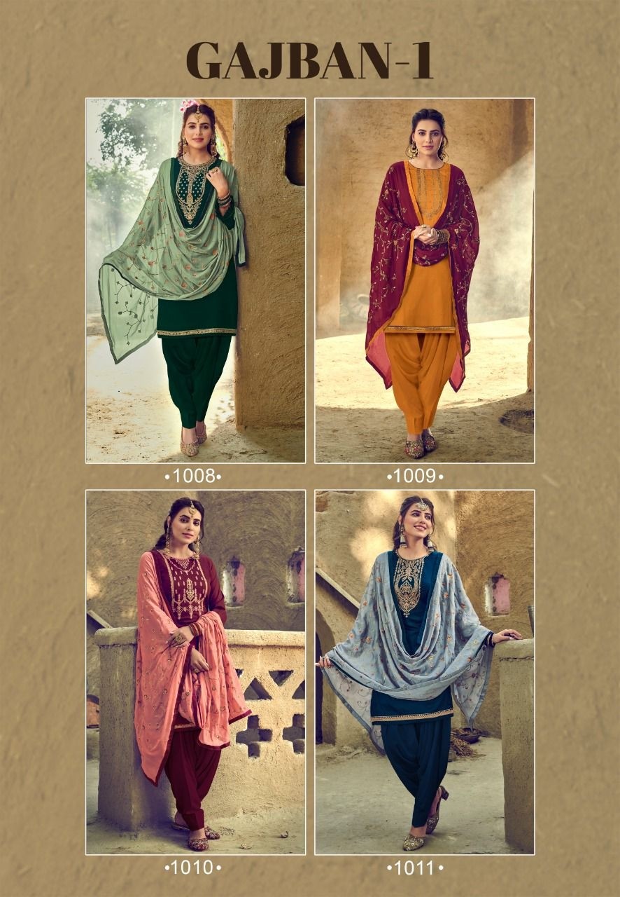 ZAVERI GAJBAN VOL-1 1011 WHOLESALE COLLECTION