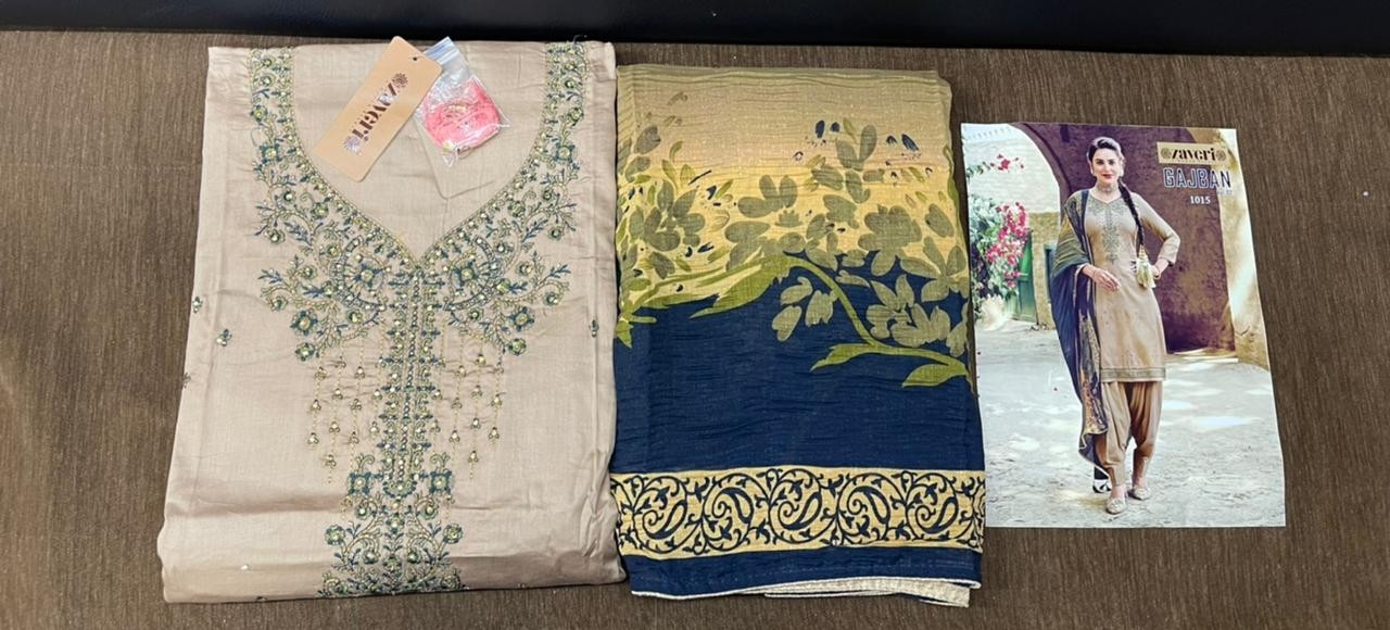 ZAVERI GAJBAN VOL-2 1015 BEST PAKISTANI SUITS