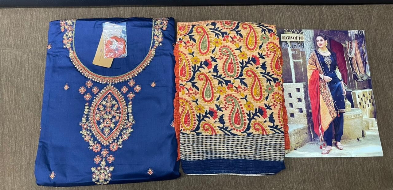 ZAVERI GAJBAN VOL-2 1013 BEST PAKISTANI SUITS