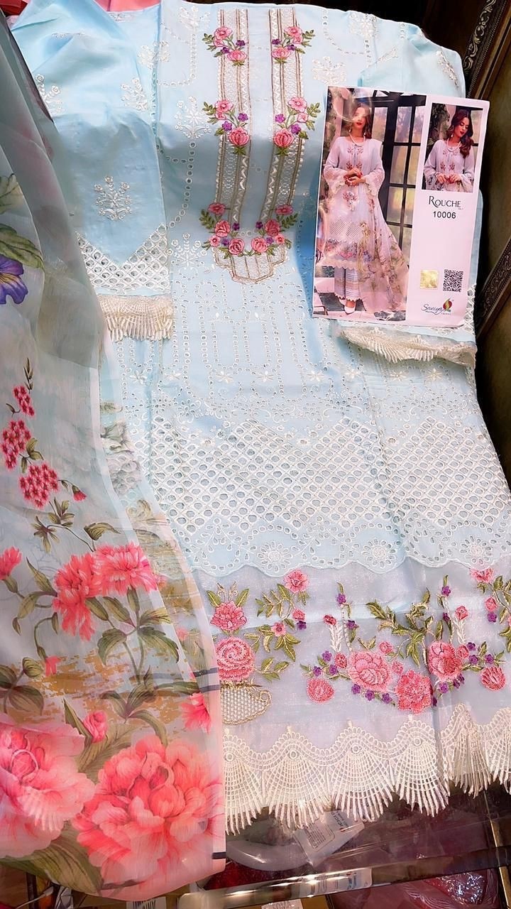 SANIYA TRENDZ ROUCH HIT DESIGN COLOUR EDITION 805-A NEW COLLECTION DEALER