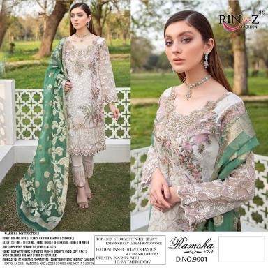 RINAZ FASHION RAMSHA VOL-9 9001 TO 9004 BEST PRICE COLLECTION