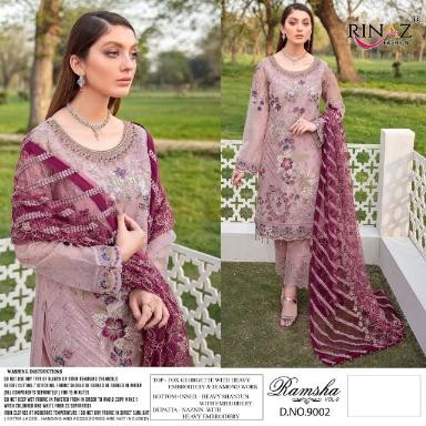 RINAZ FASHION RAMSHA VOL-9 9001 TO 9004 BEST PRICE COLLECTION