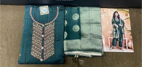 EBA LIFESTYLE RANGREJ 1297 PAKISTANI SUITS WHOLESALER DEALER