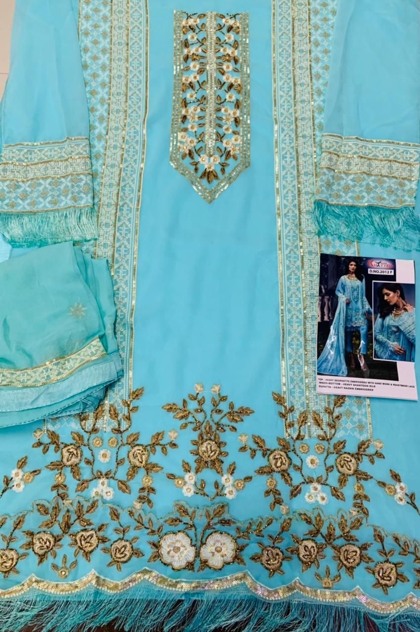 KHAYYIRA SUITS 2012-A TO 2012-H CROSS STITCH SALWAR KAMEZ MANUFACTURE SURAT