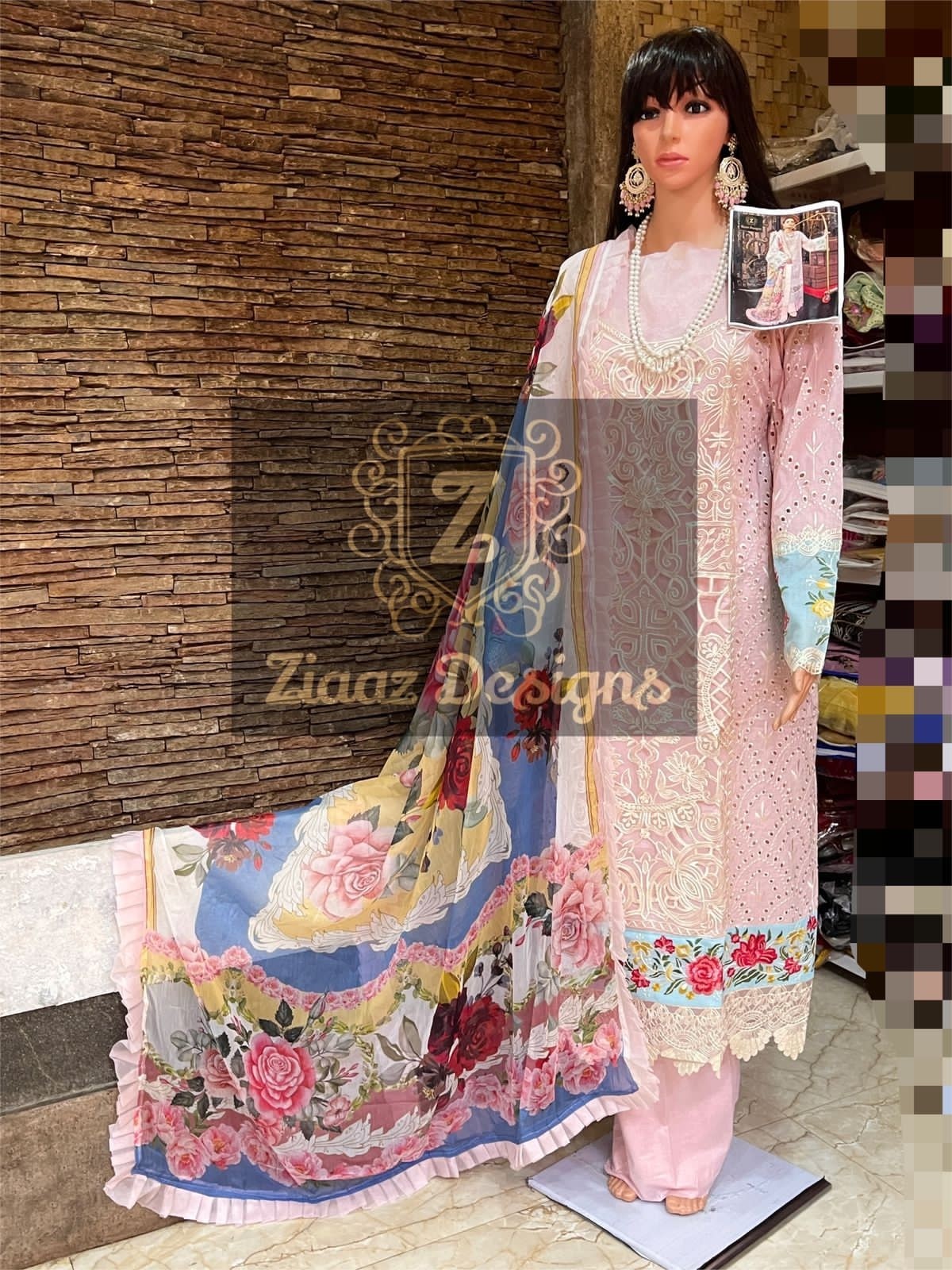 ZIAAZ DESIGNS ALIZA VOL-1 7773-Y AVALAIBALE BEST PRICE