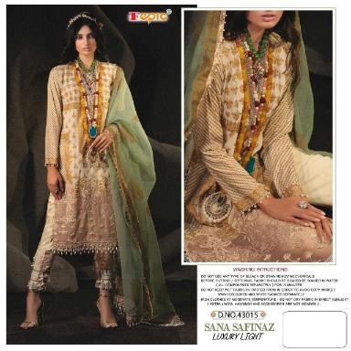 FEPIC SANA SAFINAZ LUXURY LIGHT 43015 COTTON PRINTED COLLECTION