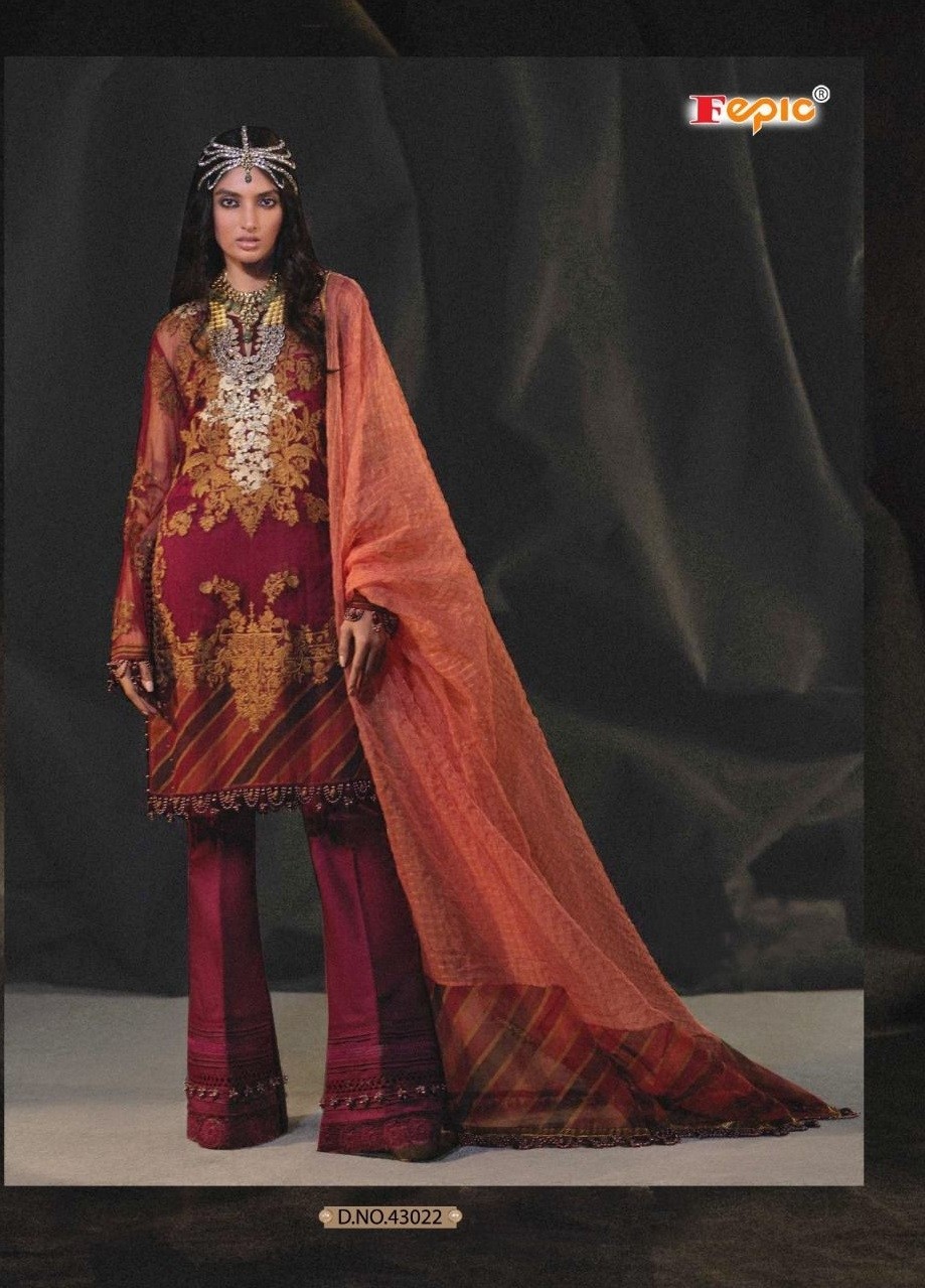 FEPIC SANA SAFINAZ LUXURY LIGHT 43022 COTTON PRINTED COLLECTION