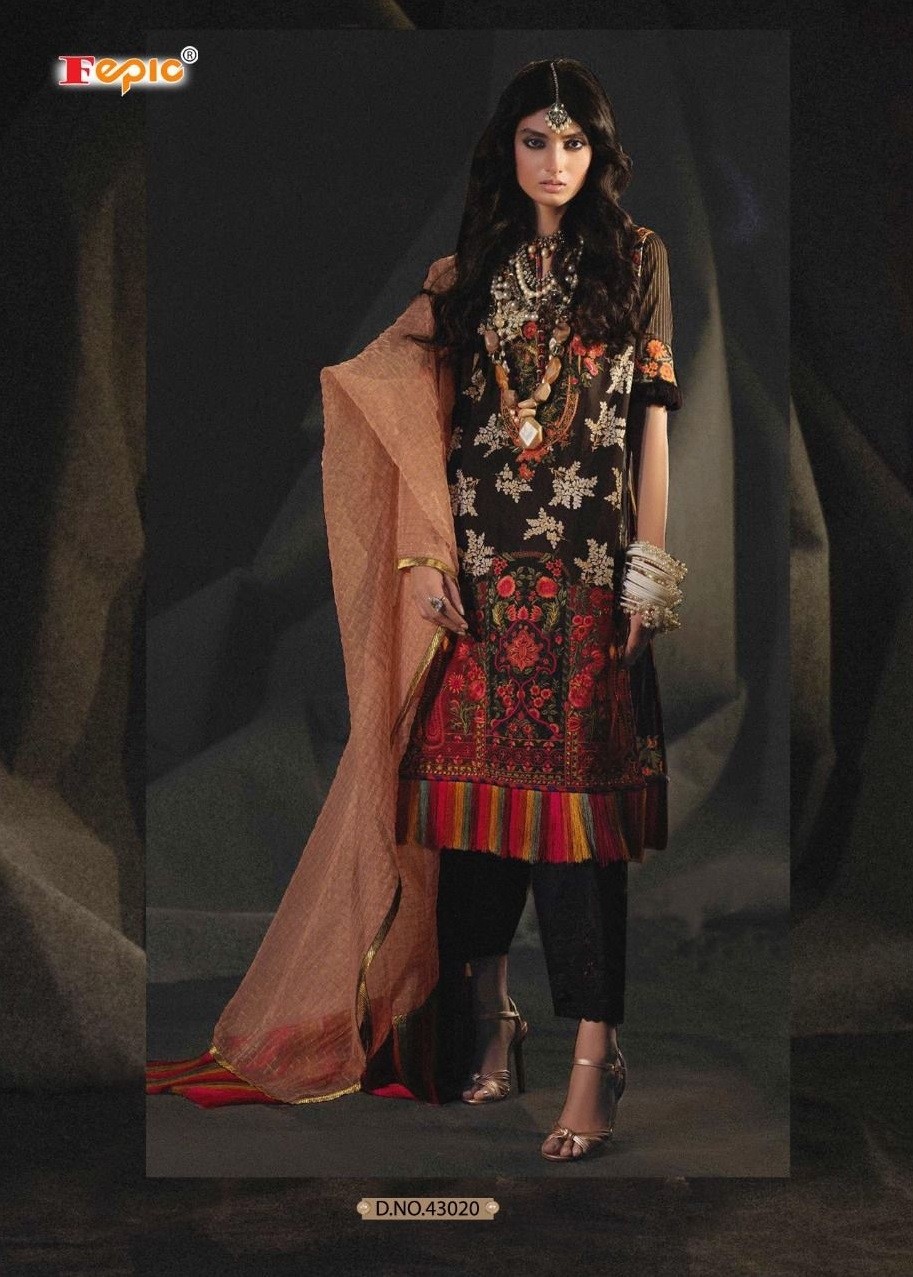 FEPIC SANA SAFINAZ LUXURY LIGHT 43020 COTTON PRINTED COLLECTION