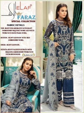 ELAF GALAXY FAB 134 FARAZ SALWAR KAMEZ SPECIAL COLLECTION 
