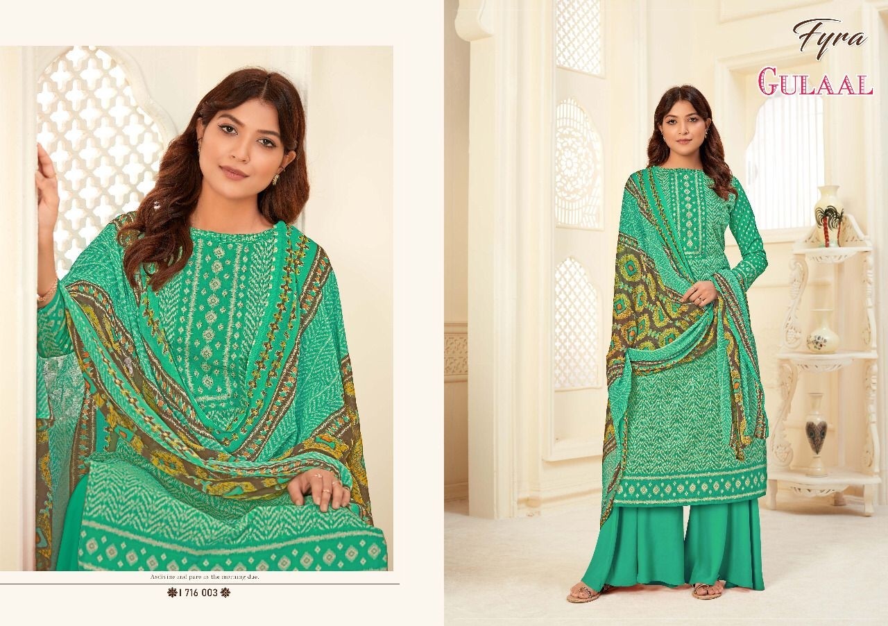 ALOK SUIT FYRA GULAAL MAKE IN INDIA WHOLESALE FULL SET