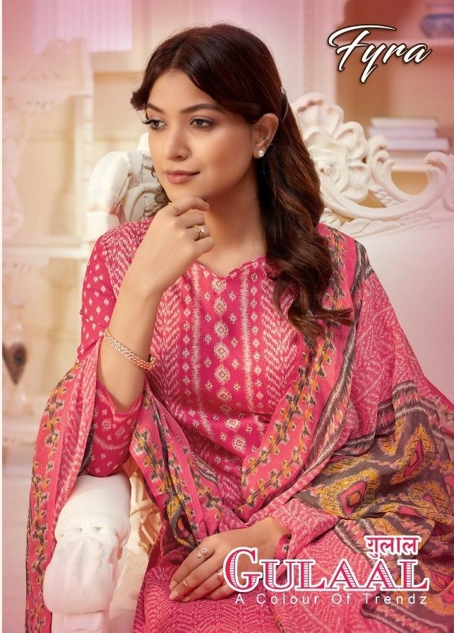 ALOK SUIT FYRA GULAAL MAKE IN INDIA WHOLESALE FULL SET