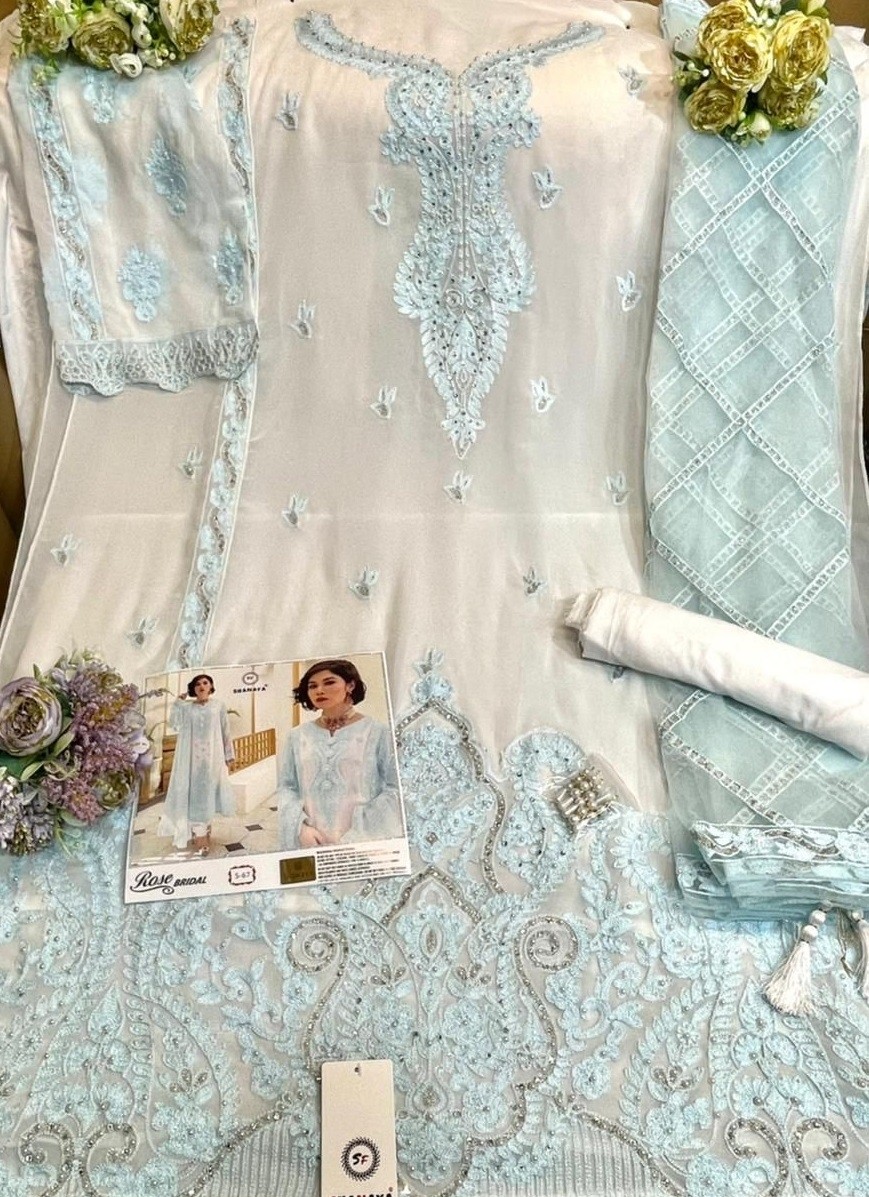 SHANAYA ROSE BRIDAL S-67 B HEAVY BUTTERFLY DEALER