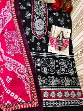 KEVAL FAB  ALIJA BANDHANI SPECIAL 1001TO1006 KARACHI SUITS COTTON PRINT