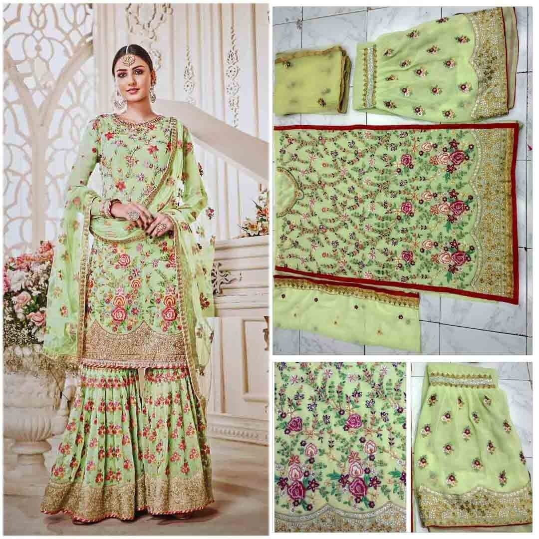 HOOR TEX SF-6024 SALWAR KAMEZ FULL STITCHED