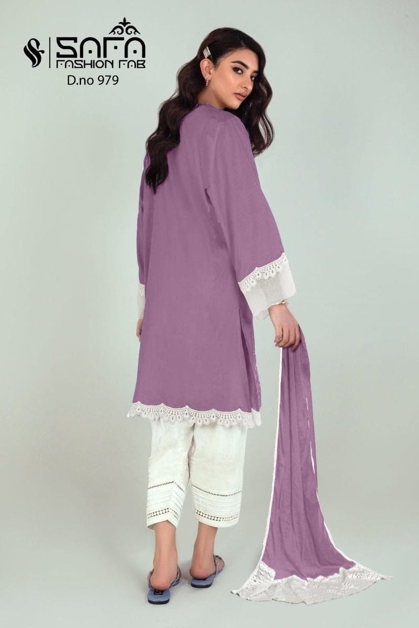 SAFA FASHION 979 TUNICS PAKISTANI KURTIS WHOLESALE PRICE AVAILABALE