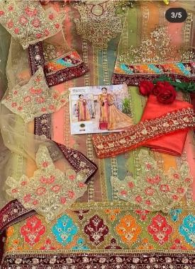 SHREE FABS 1824 MBODREIED MARYA B VOL-14 BANARSASI JAQUARD ORGANJA