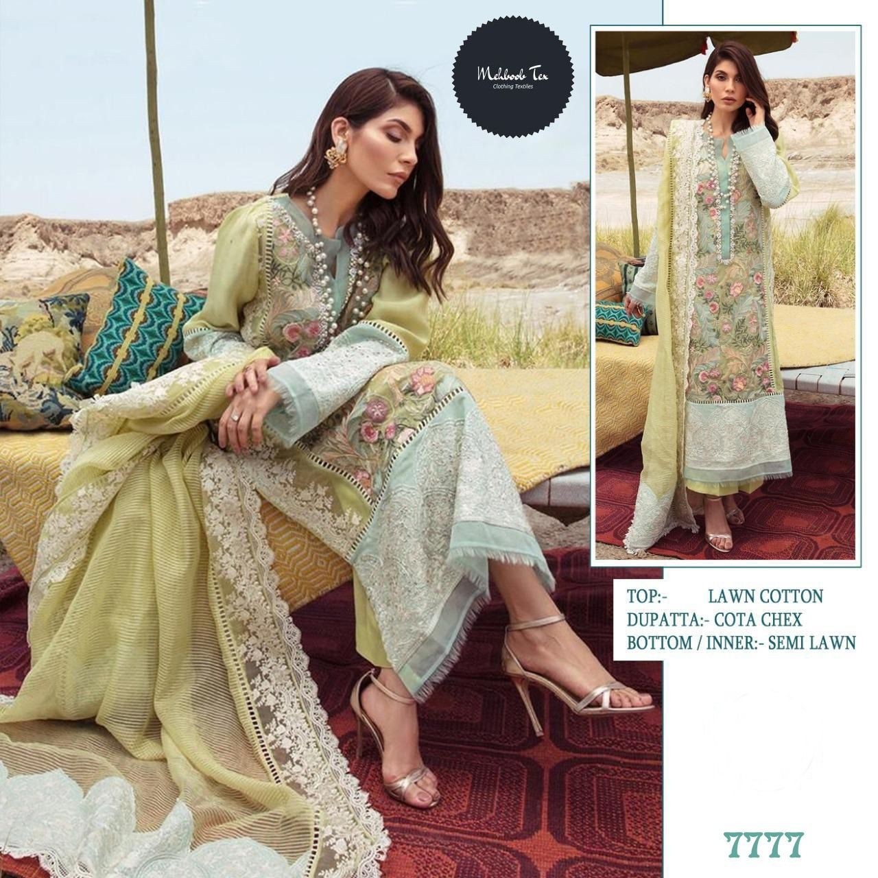 MEHBOOB TEX 7777 SOBIA NAZIR AVAILABALE MANUFACTURER SUPPLIER