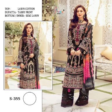 SHREE FABS S 355 PAKISTANI SALWAR KAMEZ IN SURAT